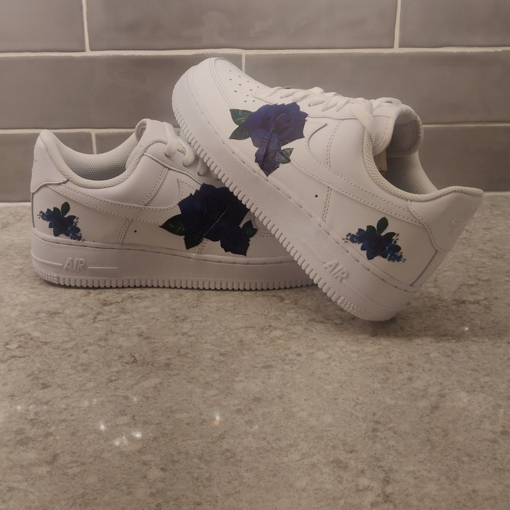 Custom Airforce Ones Women's Size 8.5
